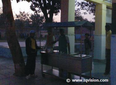 Central Jail No. 1 Tihar, Delhi, India - ISO 9001 Certification - Food being served
